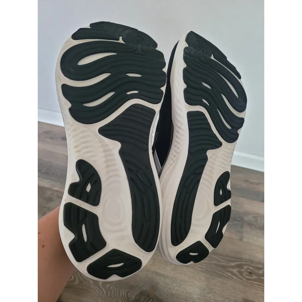 Brooks Glycerin GTS 21 Mens Running Shoes Black White Size 10 Medium #4